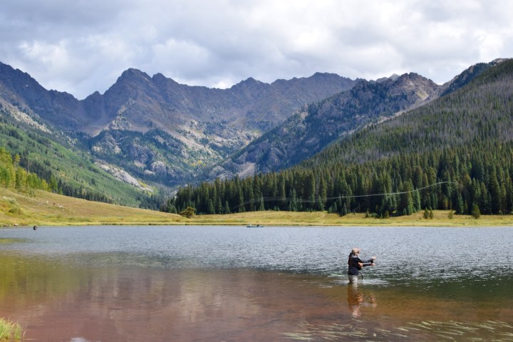 Näissä maisemissa kalastellessa sielu lepää